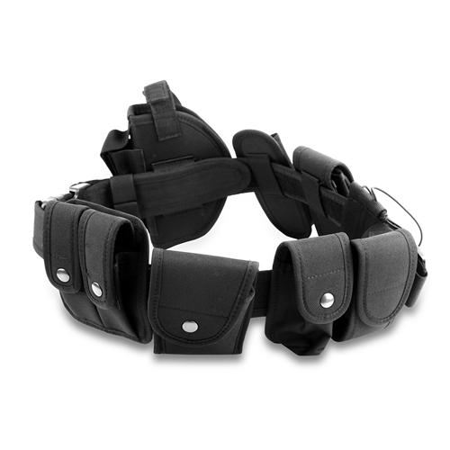 Military Utility Belt Tactical Police Security Guard Modular Belt Enforcement Equipment Duty Belt 37-47in Adjustable Belt image