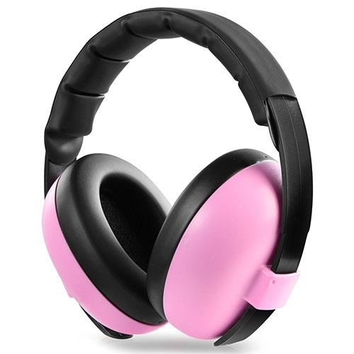 Baby Earmuffs Hearing Protection Earmuff Child Noise Cancelling Headphones For 0-3 Years Adjustable Headband Kids Comfortable Ear Headset Sport Events image