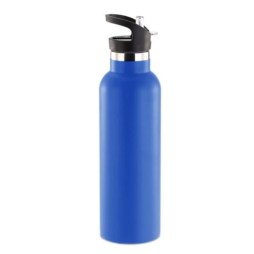 Sports Water Bottle Stainless Steel Vacuum-Insulated Drinking Cup w/ Straws Outdoor Cycling Hiking image
