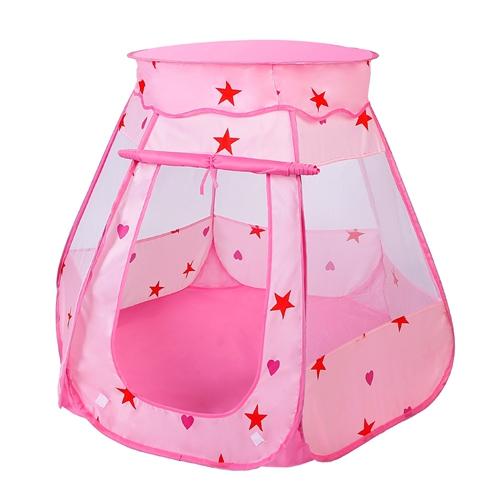 Kids Pop Up Game Tent Prince Princess Toddler Play Tent Indoor Outdoor Castle Game Play Tent Birthday Gift For Kids image