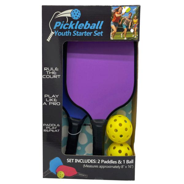 7.8" X 16" Lightweight Pickleball Paddle With 10mm Core Set In Assorted Solid Colors image