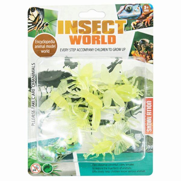 Glow In The Dark Insect Toys Set image