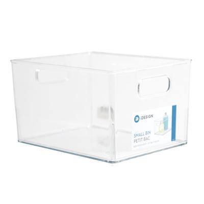 Storage Organizer Bin 10.53x8.26x6.24 Clear 100%pet No Online Sales image