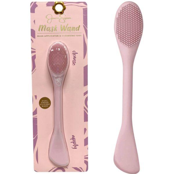 Jessica Simpson Dual Ended Silicone Mask Wand Applicator & Cleansing Tool In Pink image