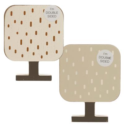 Tabletop Art 4.25x5.5x1 Tree Reversible (4.00) image