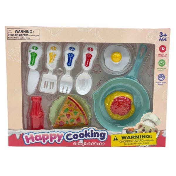 Pretend Play Kitchen Food And Cooking Set image