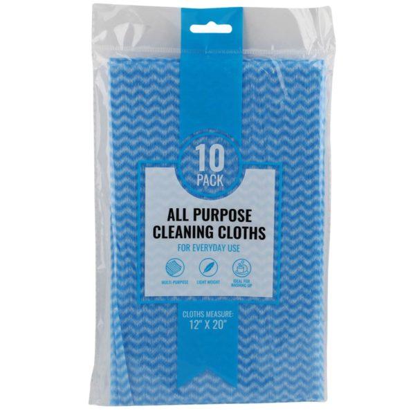 10 Pack All Purpose Cleaning Cloths Reusable And Durable Wipe Towels image