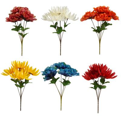 Flower Bouquet Harvest 5-stem Dahlia/ Daisies 6 Ast Colors Harvest / Ht image