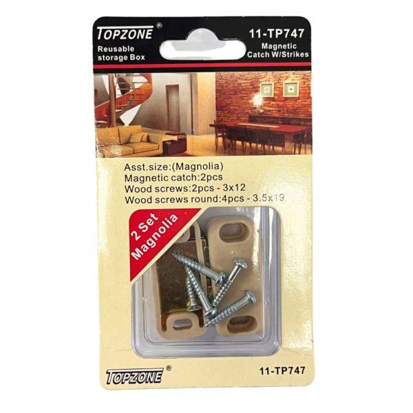 Topzone 2 Set Magnolia Magnetic Catch With Strikes image
