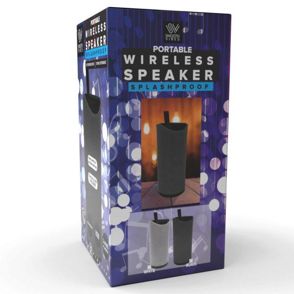 6.25" Wireless Splashproof Portable Speaker With Carrying Loop image