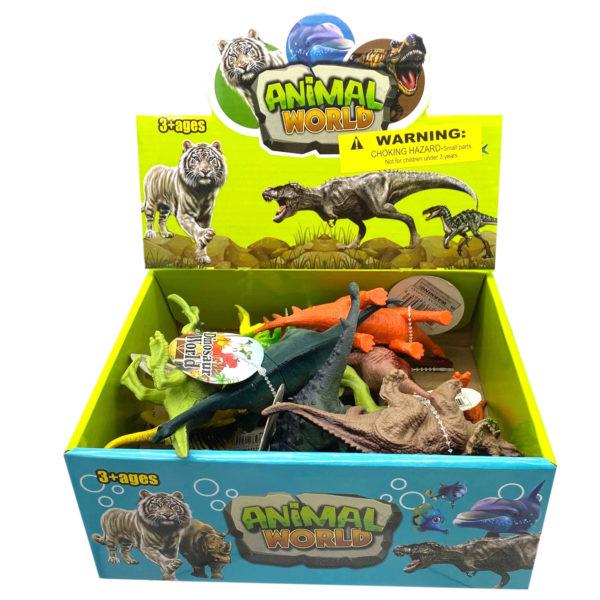 Assorted Dinosaur Figurine Countertop Display image
