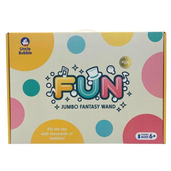 Uncle Bubble Fun Jumbo Fantasy Wand Plus Kit image