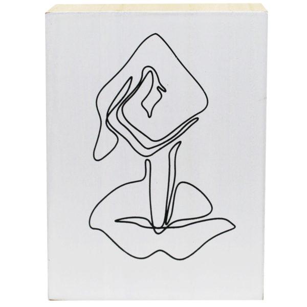 5" X 7" Mdf Silhouette Whisper Box Decor image