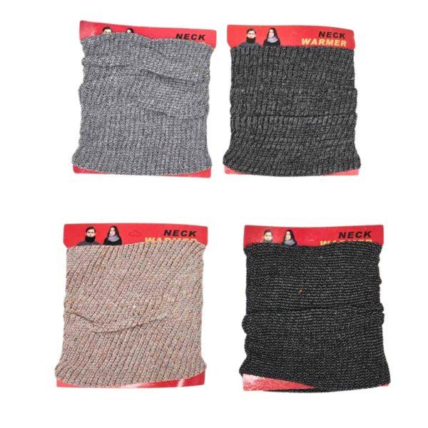 Classic Rib Knit Neck Warmer In Assorted Colors image