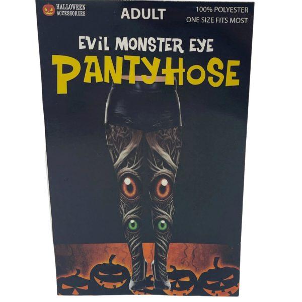 Four Evil Monstrous Eyes Thigh High Socks image