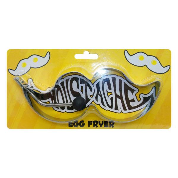 Novelty Mustache Egg Fryer And Cookie Cutter image