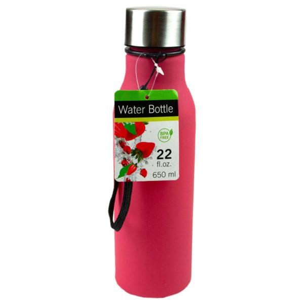 22 Oz. Solid Color Water Bottle image