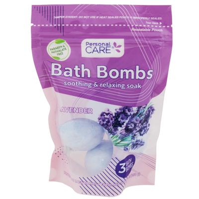 Bath Bombs 3pk 5.29oz Lavender Personal Care image