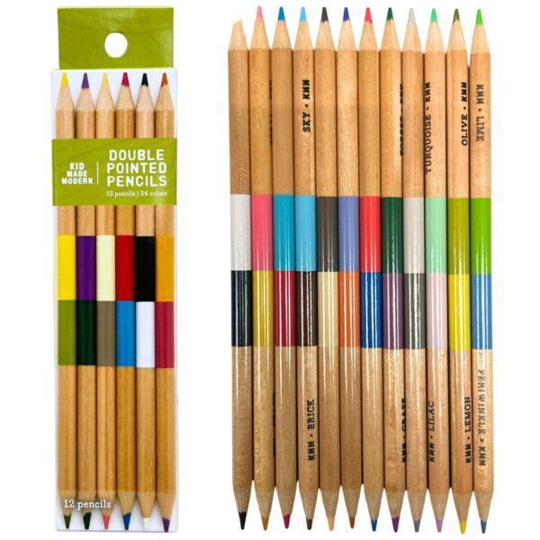 Kid Made Modern 12 Pack Double Pointed Color Pencils image
