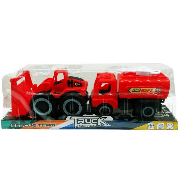 2 Pack Construction Vehicle Toy Set Assorted Styles image