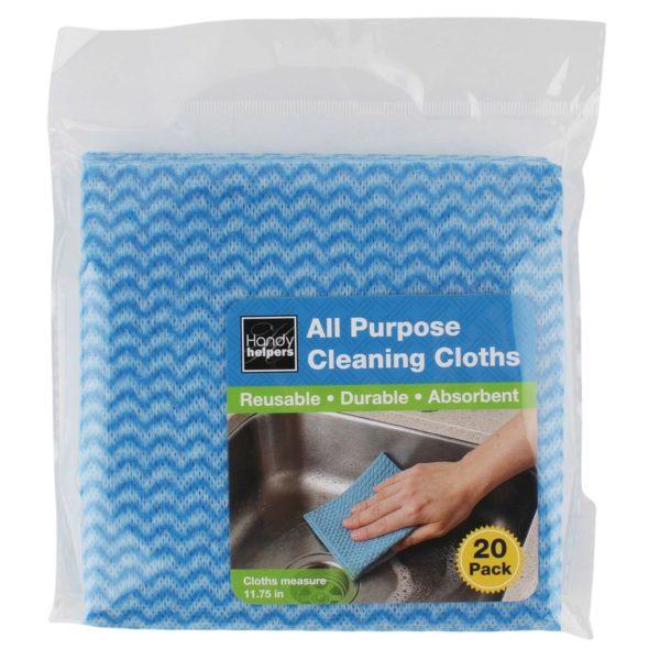 All Purpose Square Cleaning Cloths Reusable Durable Wipes image
