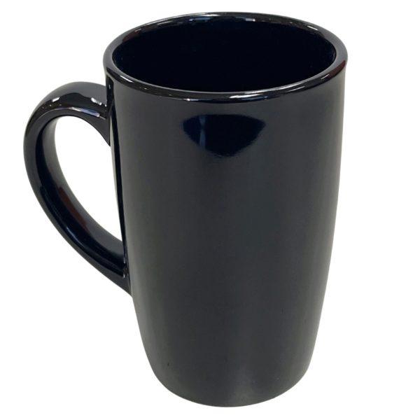 14oz Black Elegant Ceramic Mug image