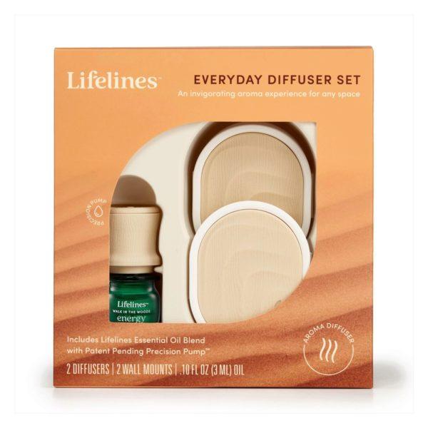 Lifelines Everyday Diffuser Set With Essential Oil Blend Included image