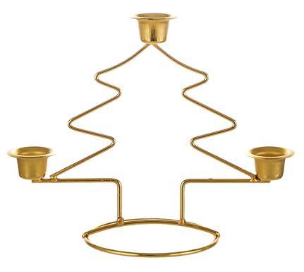Christmas Tree Taper Metal Candle Holder image