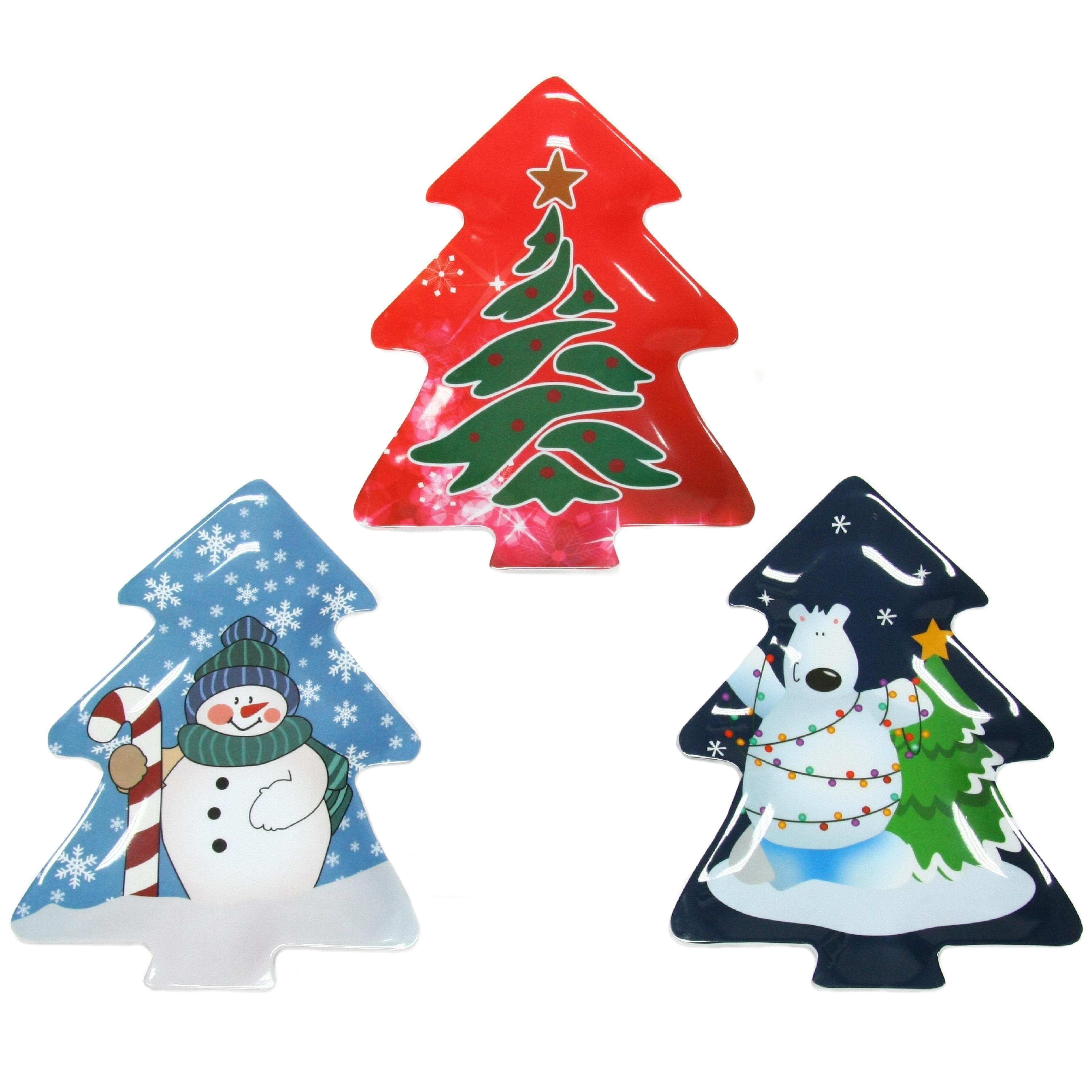 Assorted Tree Shaped Plates image