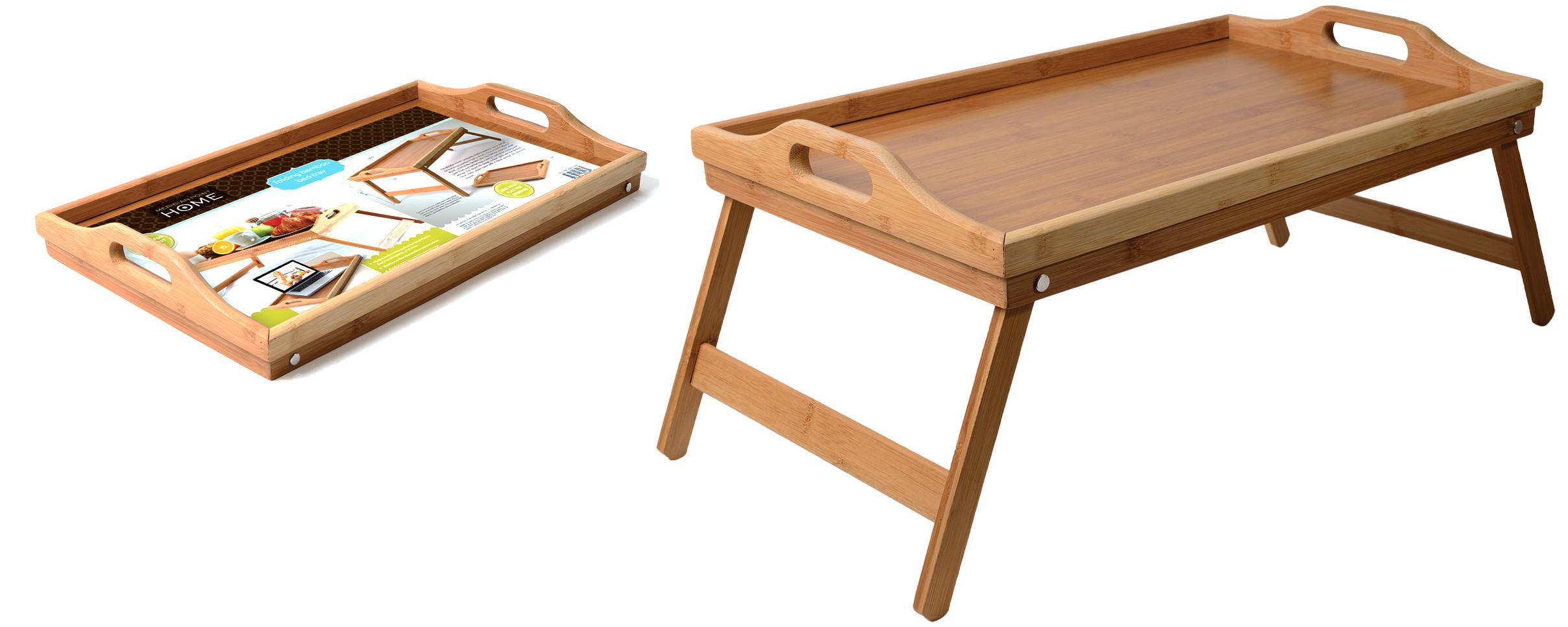 Folding Bamboo Table image