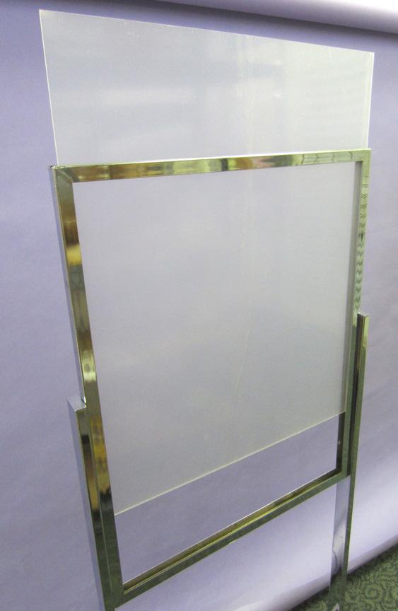 Acrylic Sleeve for 22 x 28 sign holder - #AC228