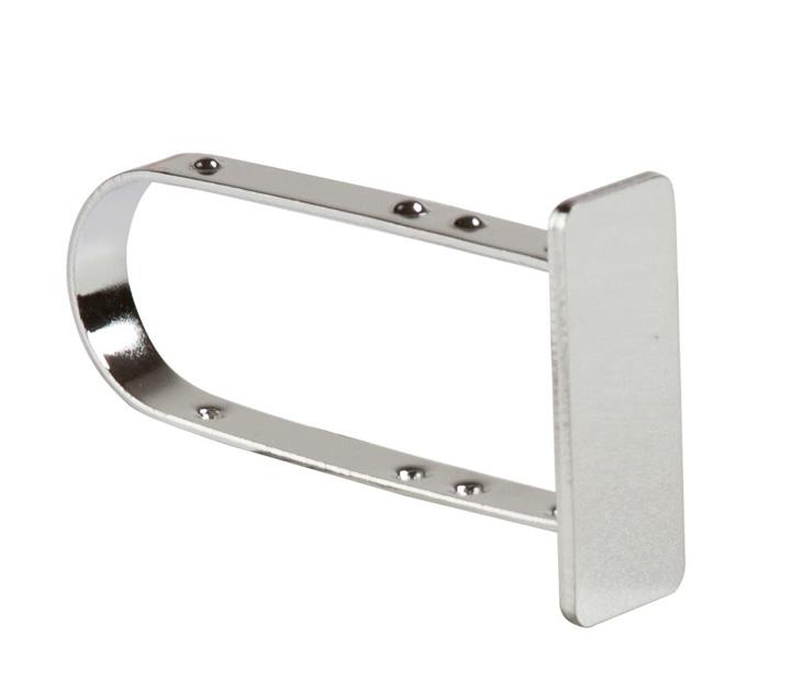 Chrome End Cap for Rectangular Tubing - #EC4 image