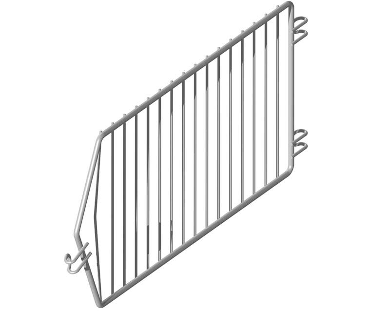 Non-Stacking Ends for Open End Baskets - 18in. - #18"END image