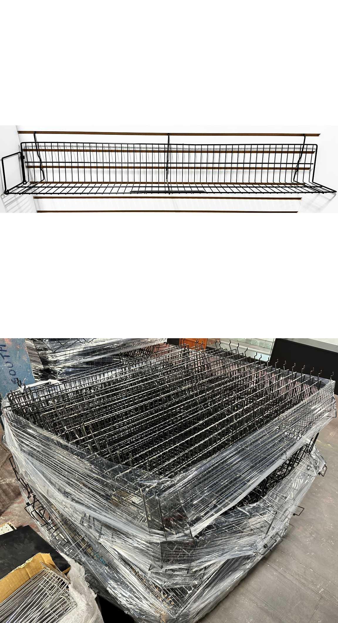 Used Universal Video Shelf in Black - 47½" Long - #UUVS48B image