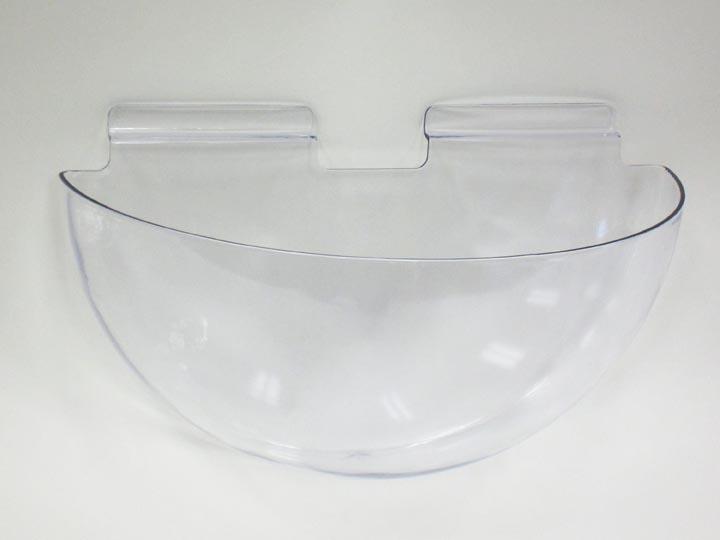 VisiBin - 11.75in.W x 6in.H x 6in.D - Quarter Bowl Shaped - #VIS10 image