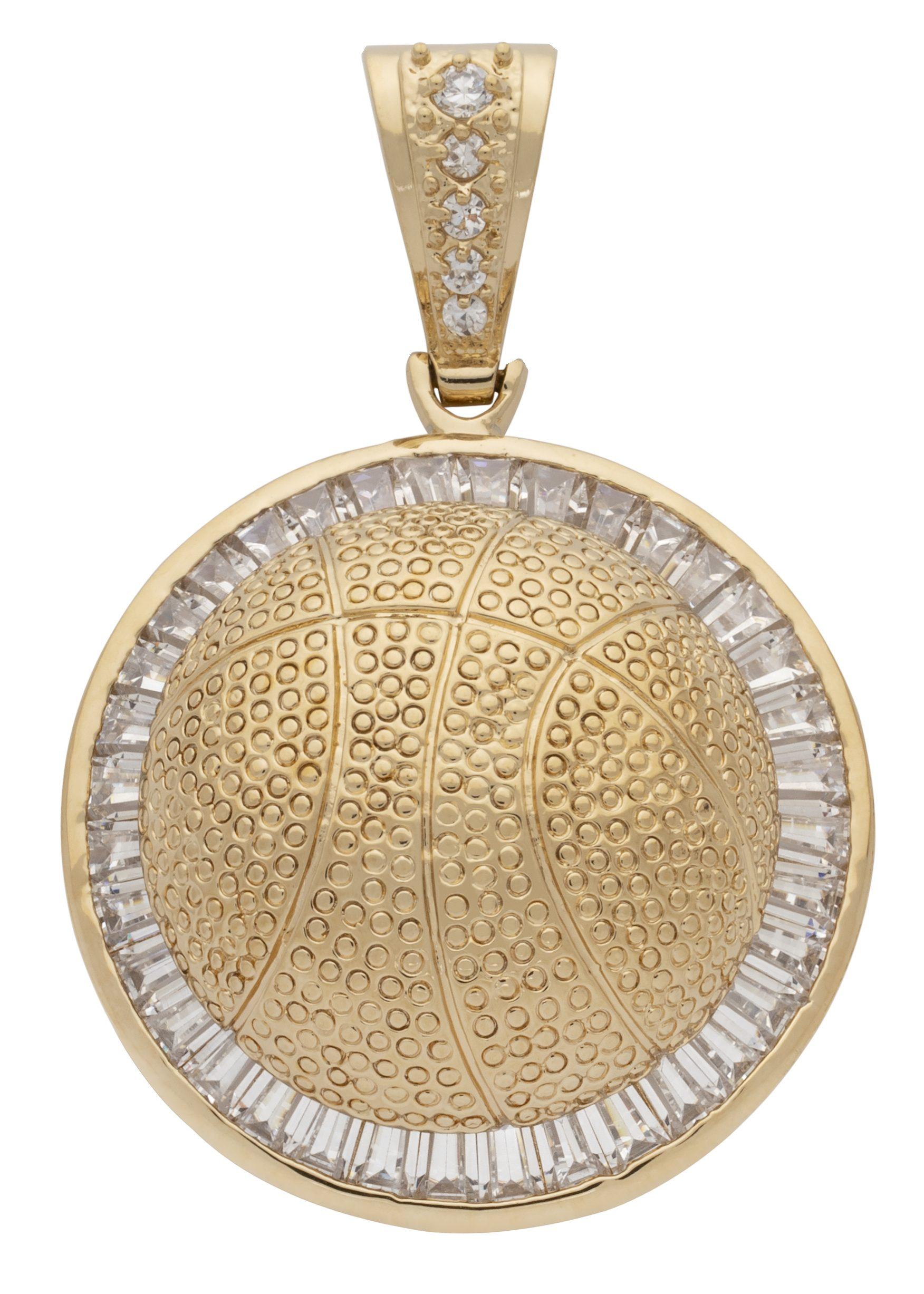 CZP-154 | CZ Basketball Pendant image