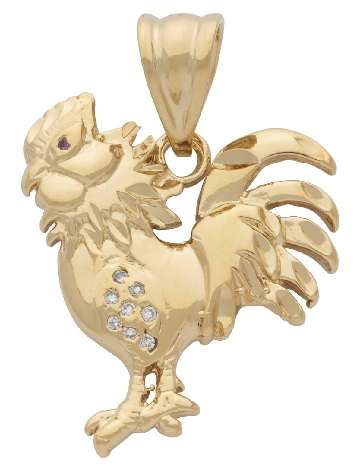 CZP-031 | CZ Rooster Pendant image