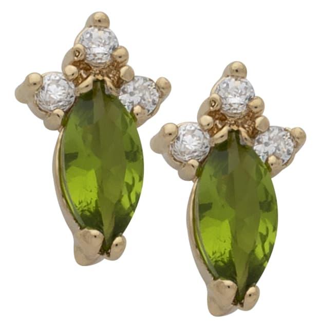 BSE-028 | Birthstone Earring-Aug/Peridot image