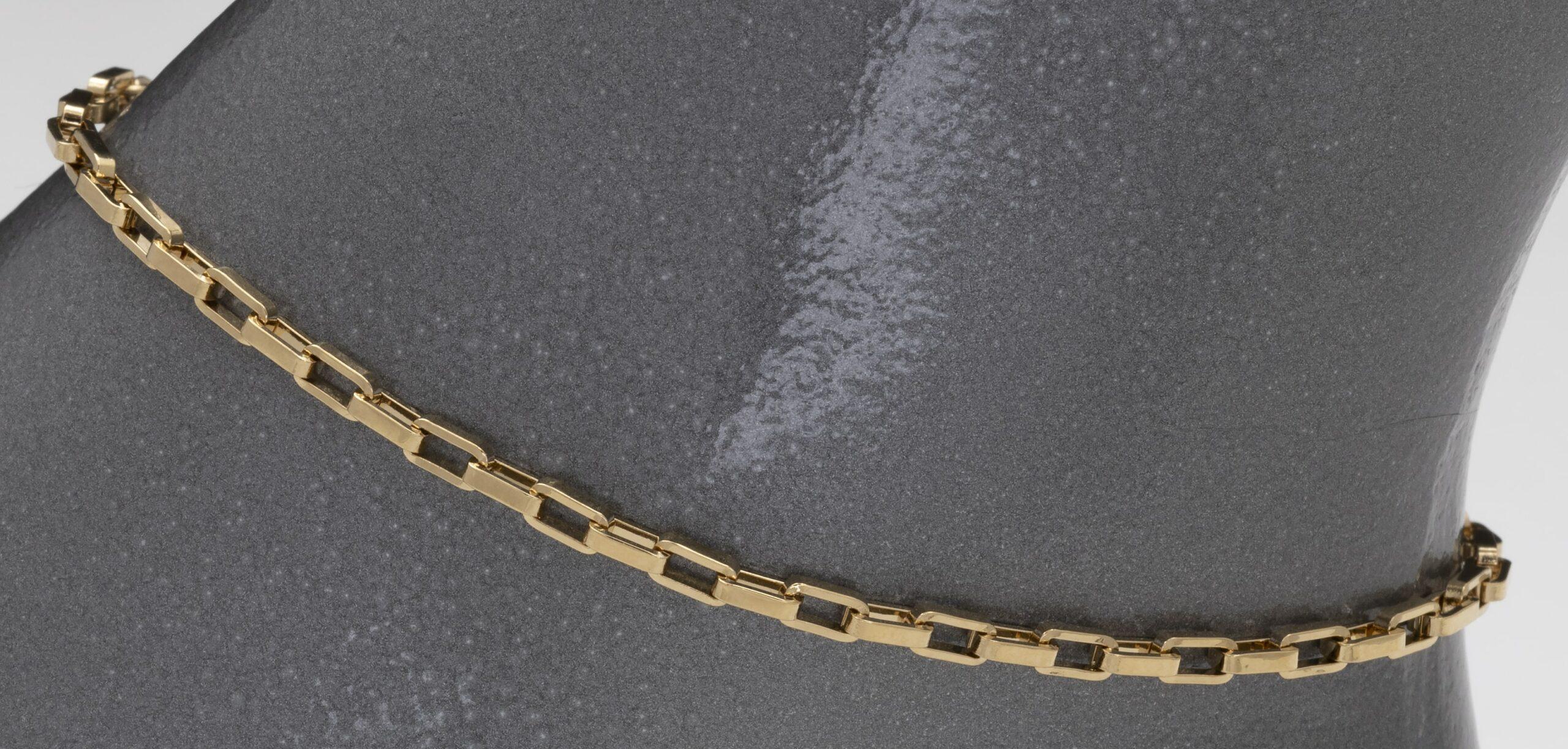 052A | Small Open Box Anklet image