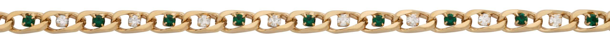 043C | Emerald/White Jewel Link (Footage) image