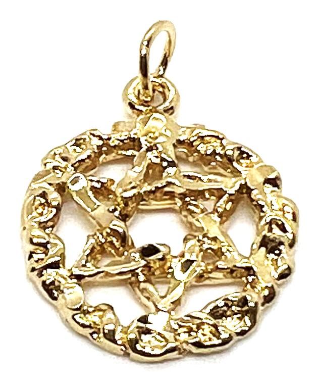 R-103 - Nugget Star of David Charm