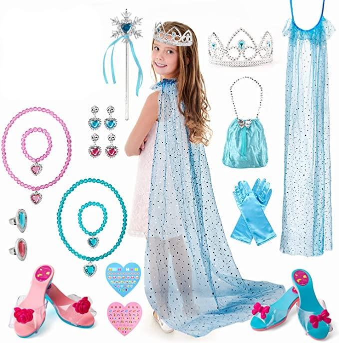 Assorted Girls Princess Dress Up Play Accessories - 150 Pieces - Item #5901 image