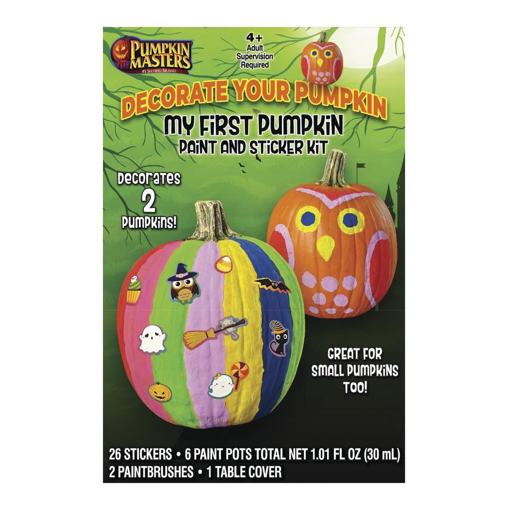 Pumpkin Masters Decorate Your Pumpkin My First Pumpkin Decorating Kit for 2 - Item #7087 image