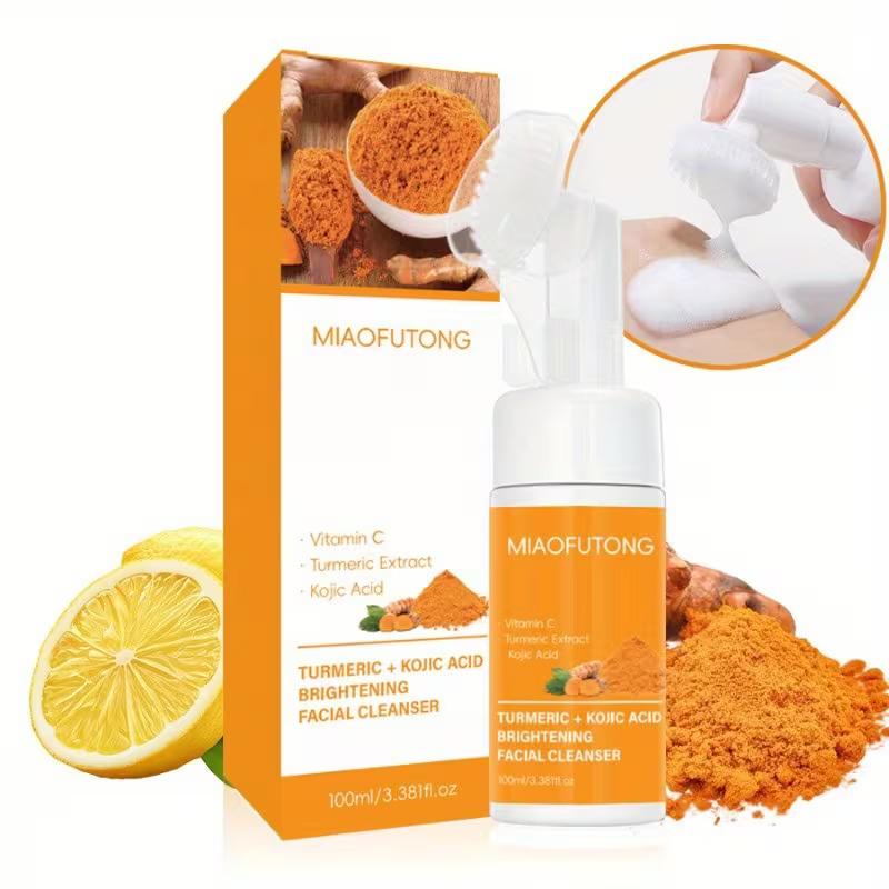 Turmeric Cleanser Turmeric - Koji Acid Cleanser - Moisturizing Cleansing Mousse - Item #8589 image