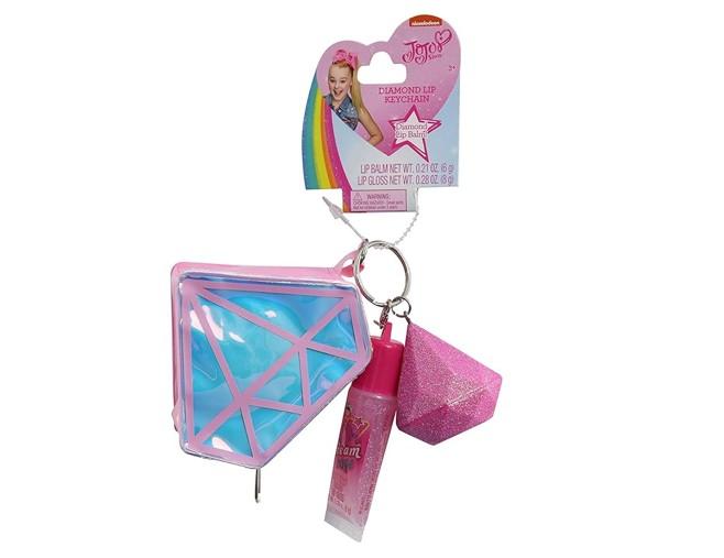 JoJo Siwa Diamond Lip Keychain Gloss, Balm and Coin Purse - Item #9072 image
