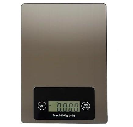 BUY IN WEB USA Large Digital Food Scale - 22 lb (10 kg) Stainless Steel - Item #9397 image