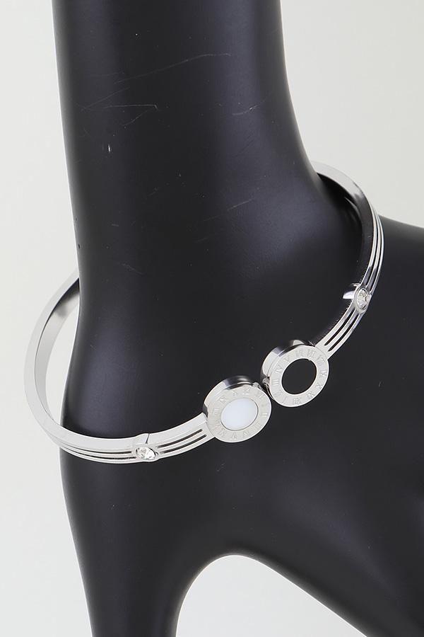 Twin Clock Wrap Bracelet