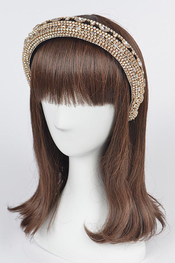 Rhinestone&Gemstone Headband. image