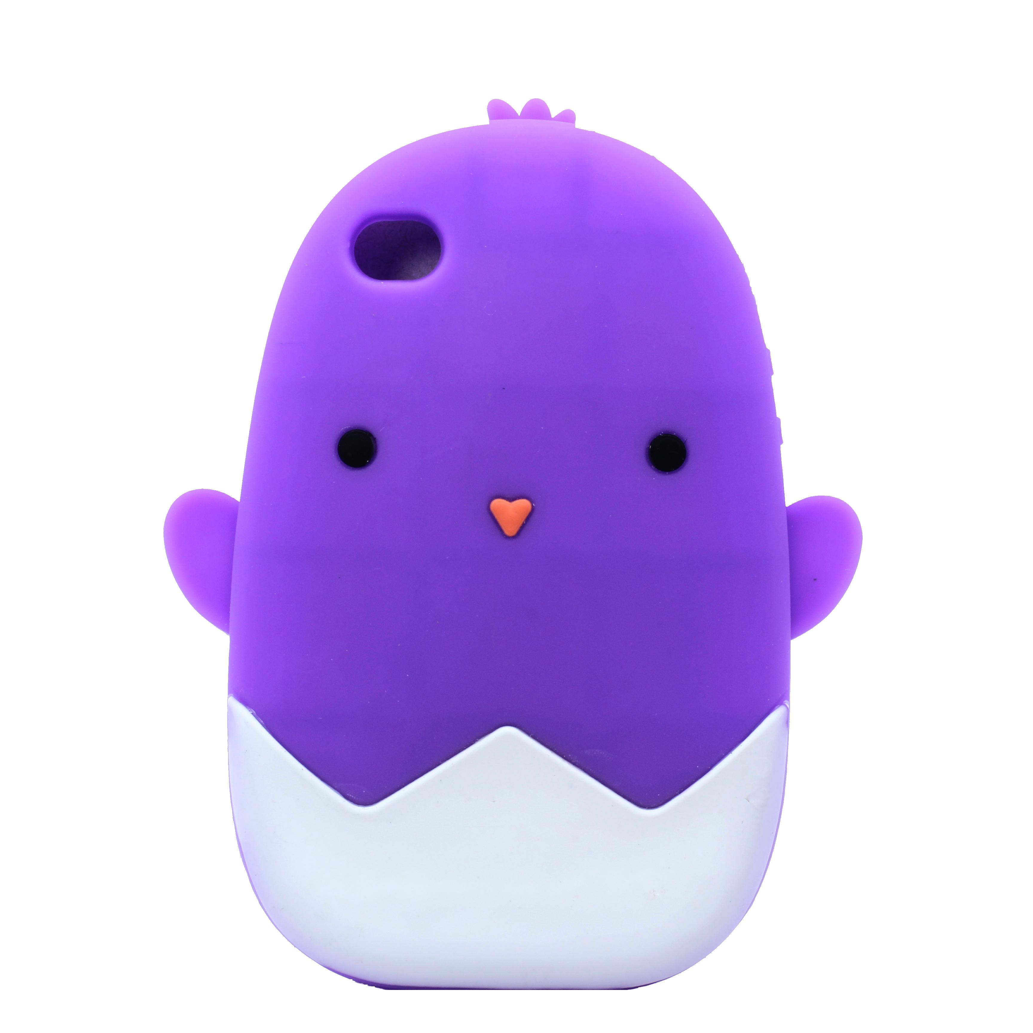 iPhone 4 4S 3D Chick Case (Purple) image