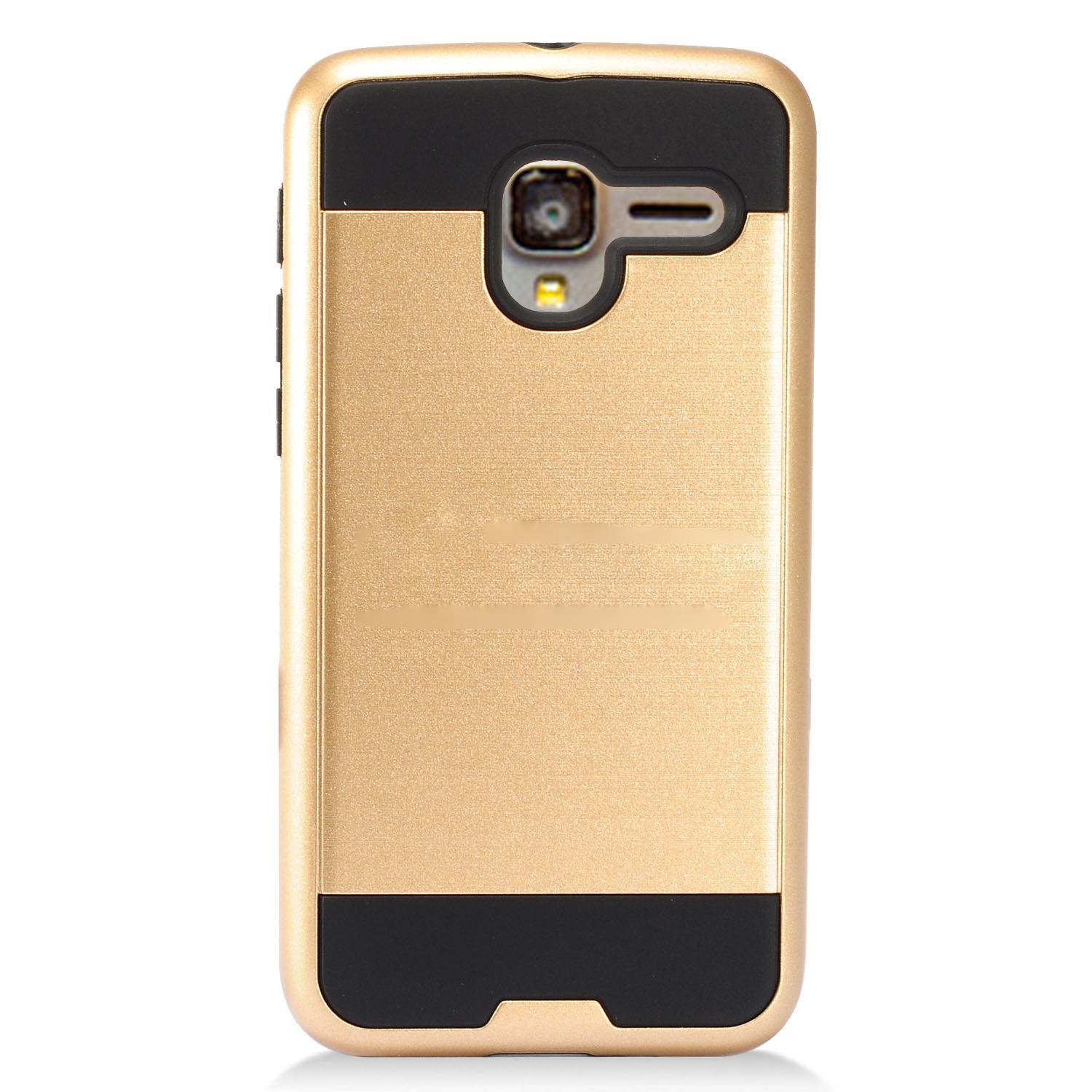 Alcatel Stellar Tru 5065N Iron Shield Hybrid Case (Champagne Gold) image